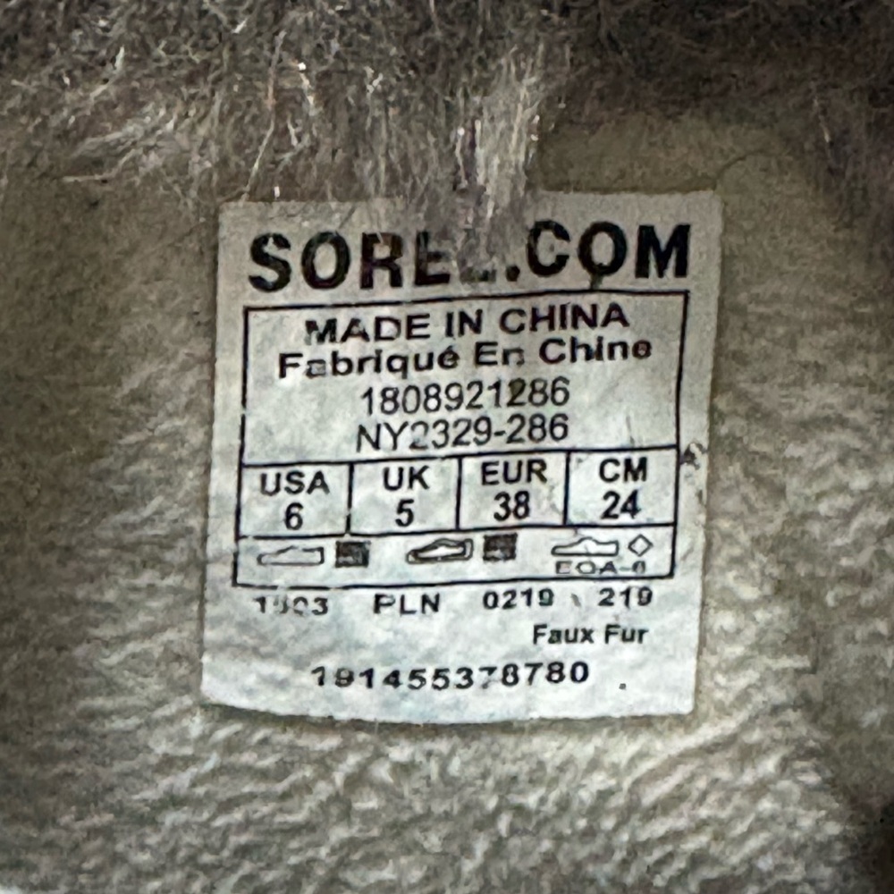 Sorel Waterproof Winter Boots Mens 6 - Picture 7 of 7